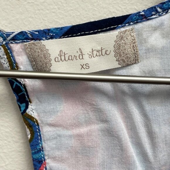 5/$20 ALTAR'D State‎ Patterned Tunic Top - Picture 3 of 4